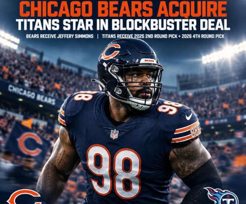 Jeffery Simmons Trade Chicago Bears Acquire Titans Star