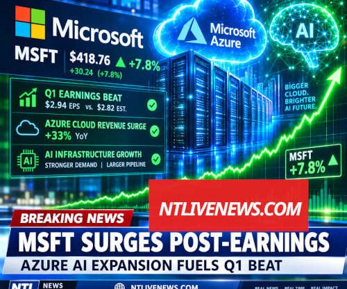 MSFT Stock rise USA news