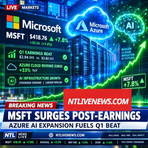 MSFT Stock rise USA news